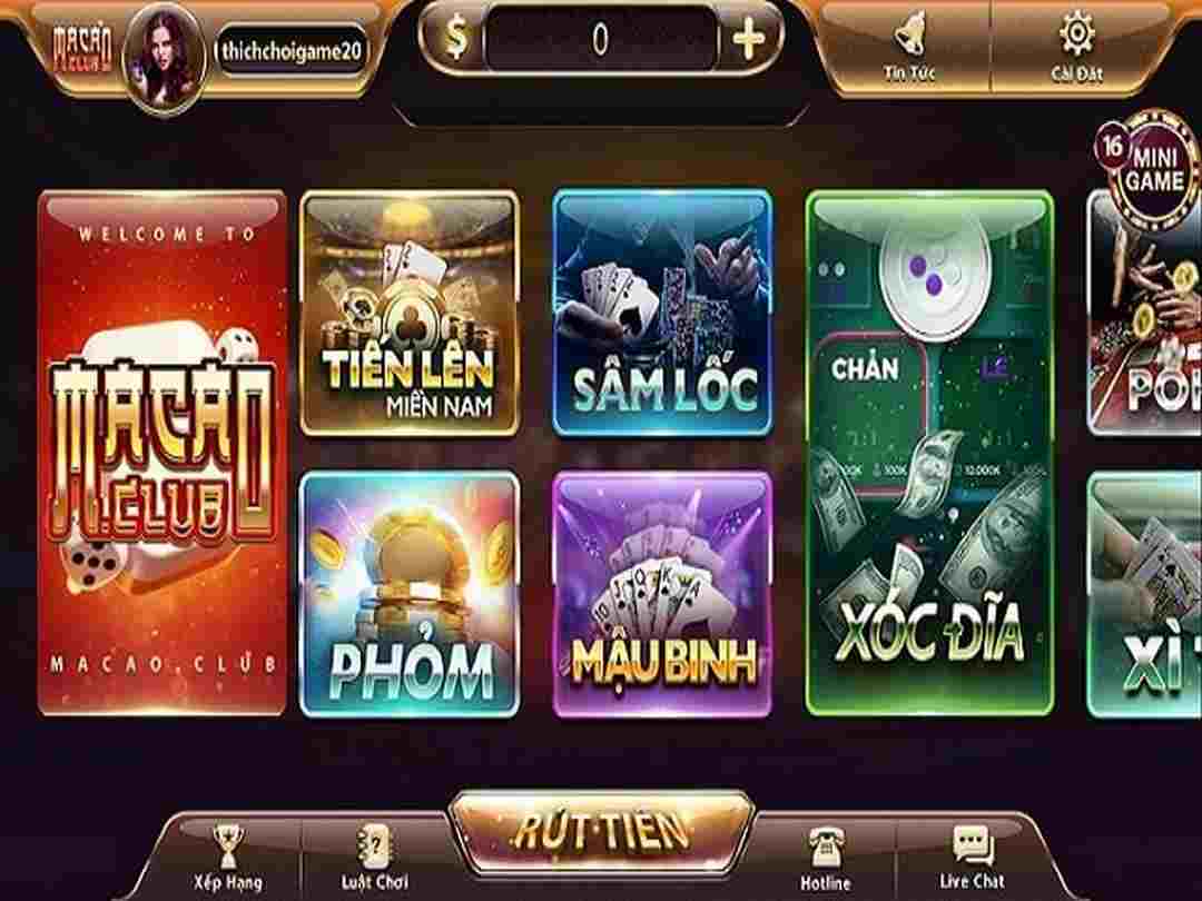 Cổng game Macau có hàng loạt siêu phẩm đỉnh cao cho bạn vùng vẫy