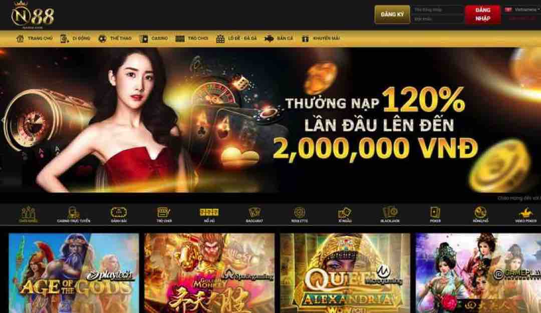 Cổng game Nap88 sở hữu giao diện quá đỗi bắt mắt